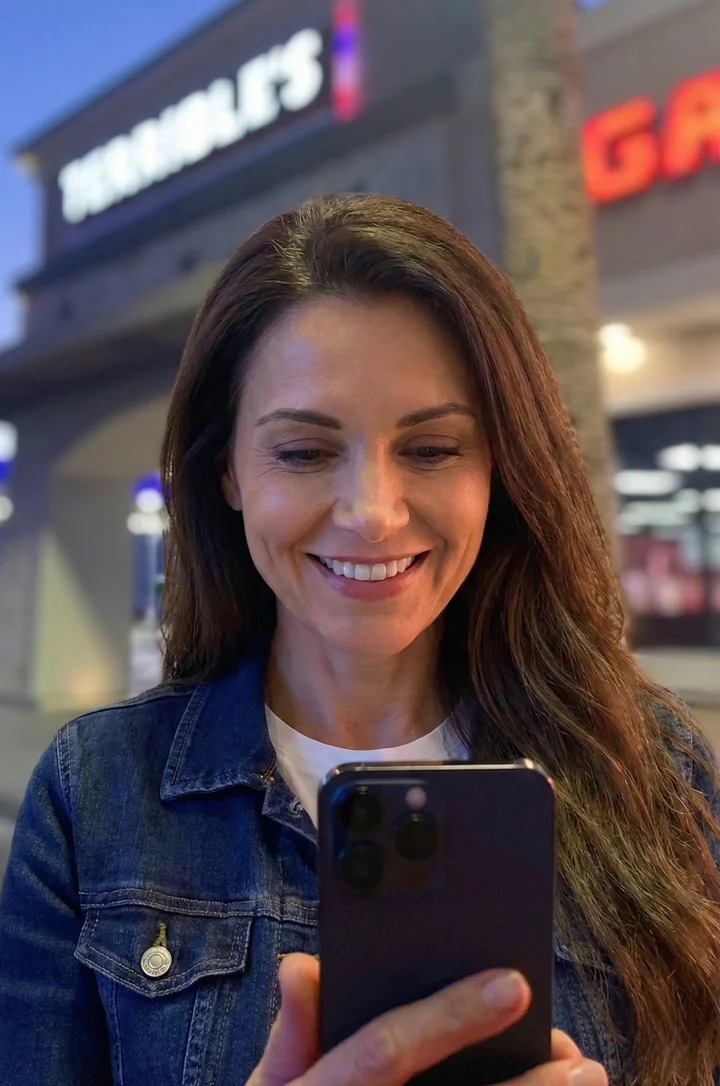 Real Nevada player excited about winning on Terrible's Mobile Gaming app
